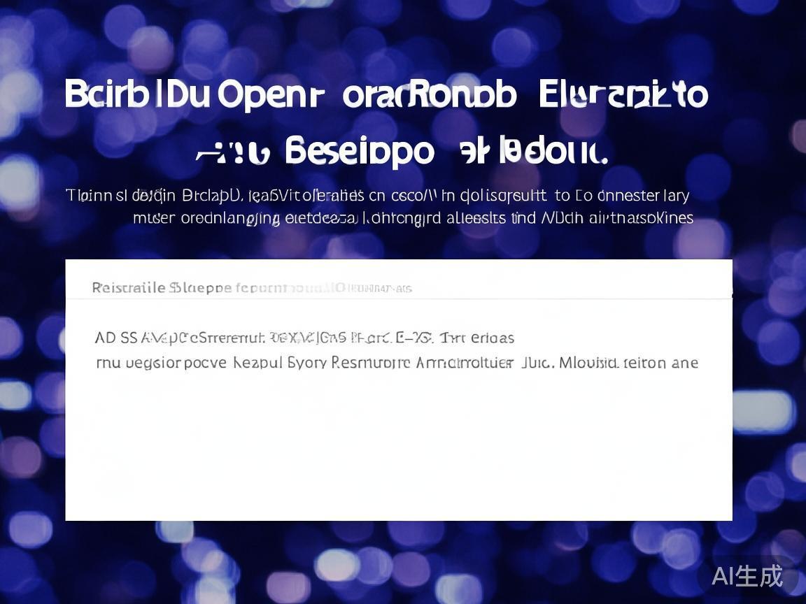 贝博体育平台实现百度知道快速登录与账号绑定的详细操作指南 注册百度开发者账号
首先,进入百度开放平台官网,